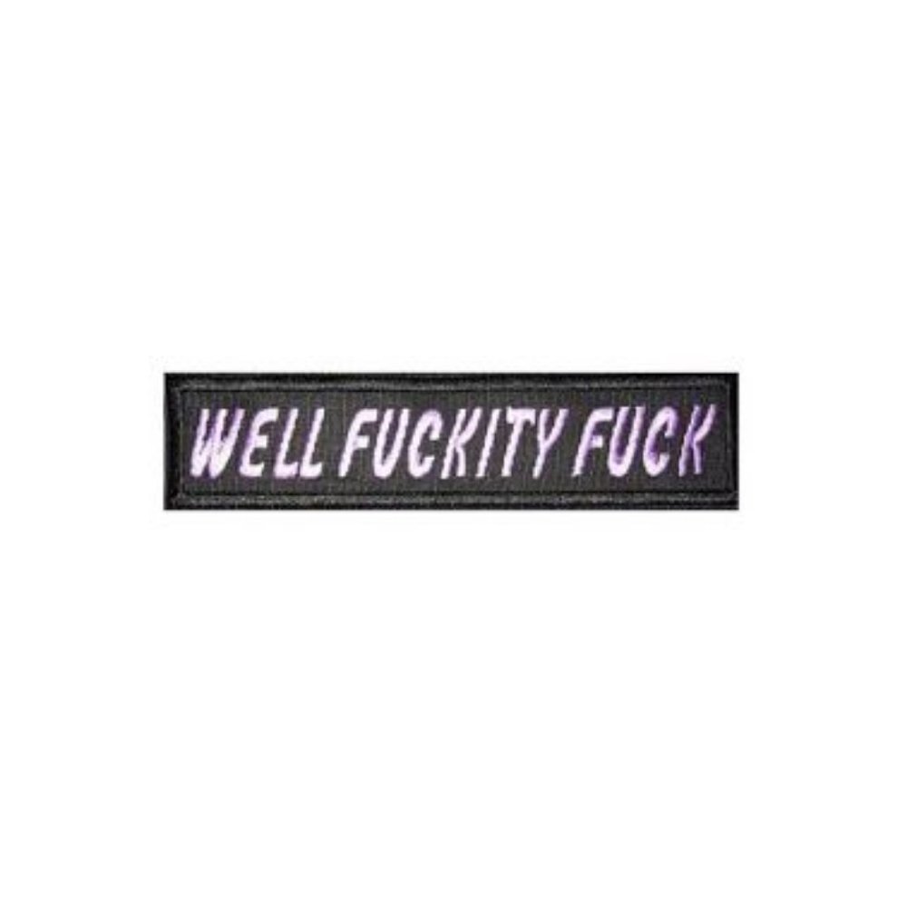 Matter of Factly Speaking... funny patch for those of us who use this phrase